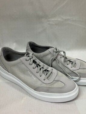 Cole Haan GrandPro Rally Sneakers Men's Size 9 M Gray White T-Toe Lace Up